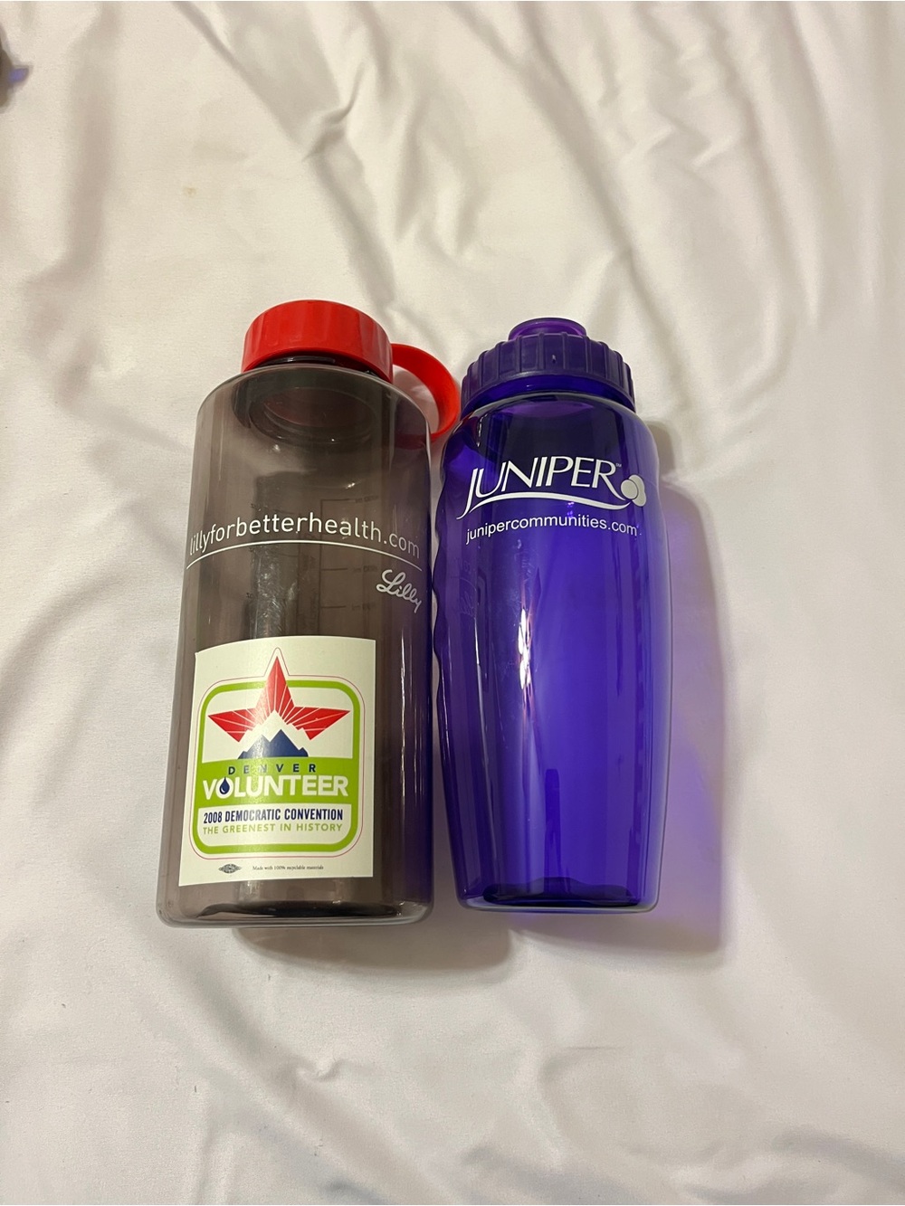 Purple Promotional Water Bottle - Sleek Reusable Bottle